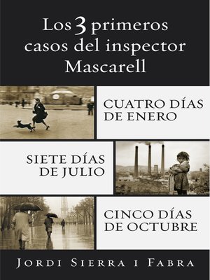 cover image of Los 3 primeros casos del inspector Mascarell